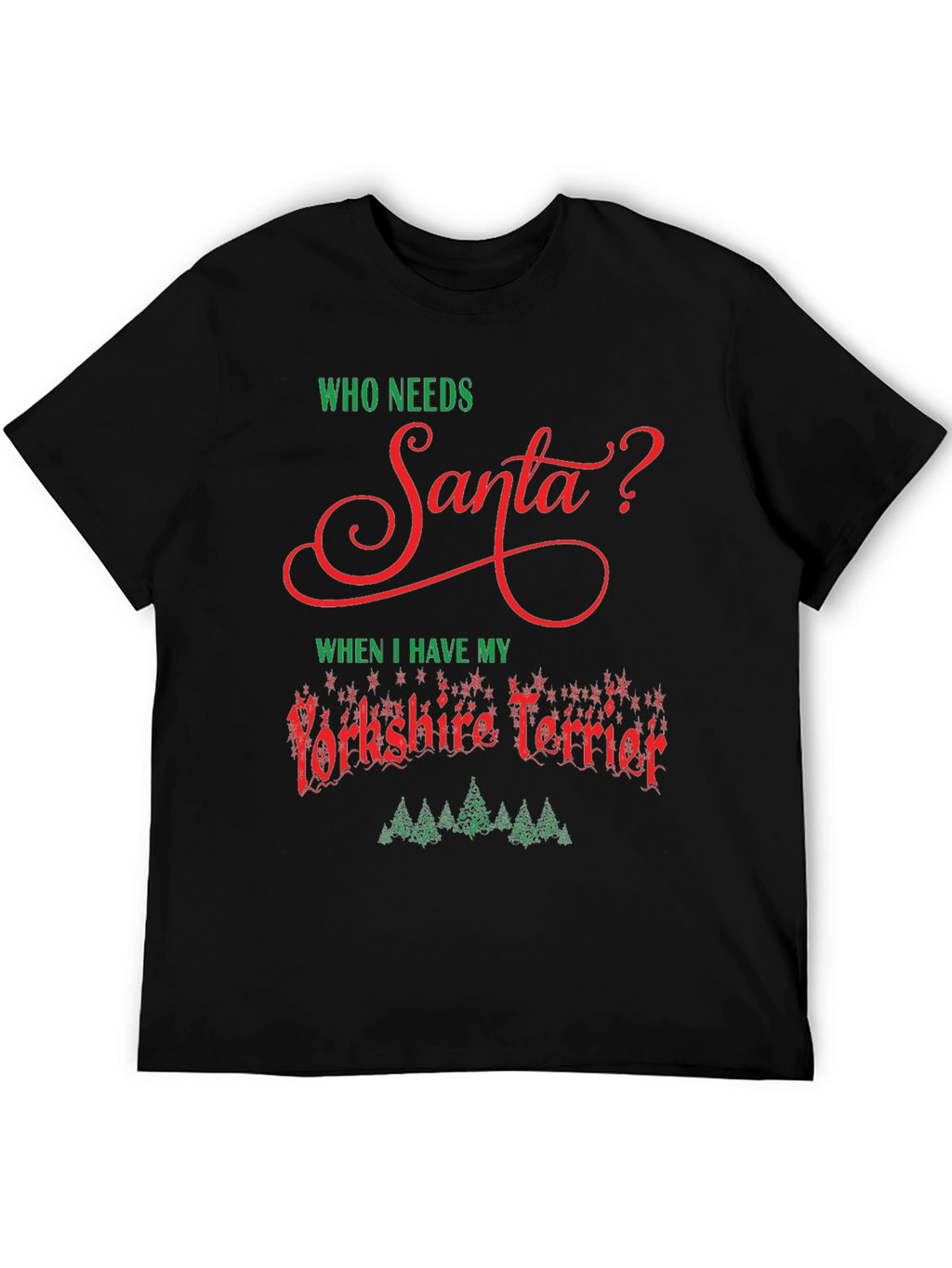 Yorkshire Terrier Christmas T-Shirt