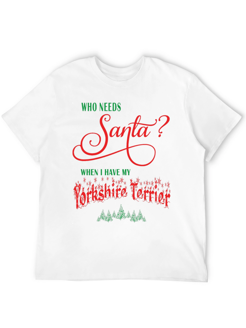 Yorkshire Terrier Christmas T-Shirt