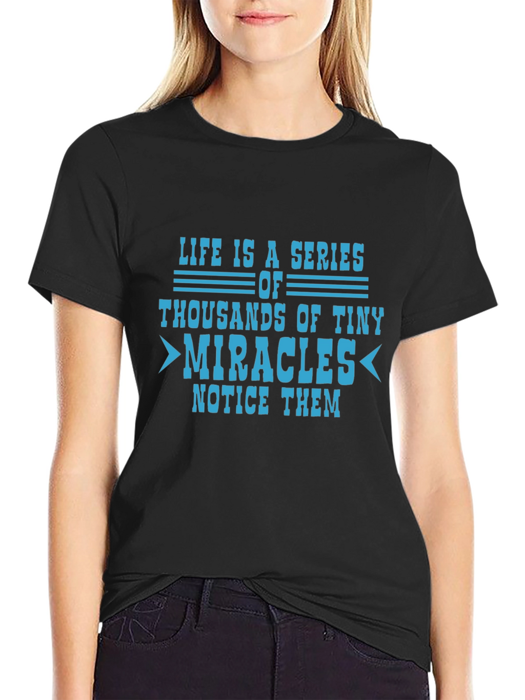 Life Is A Series Of Miracles Graphic T-Shirt