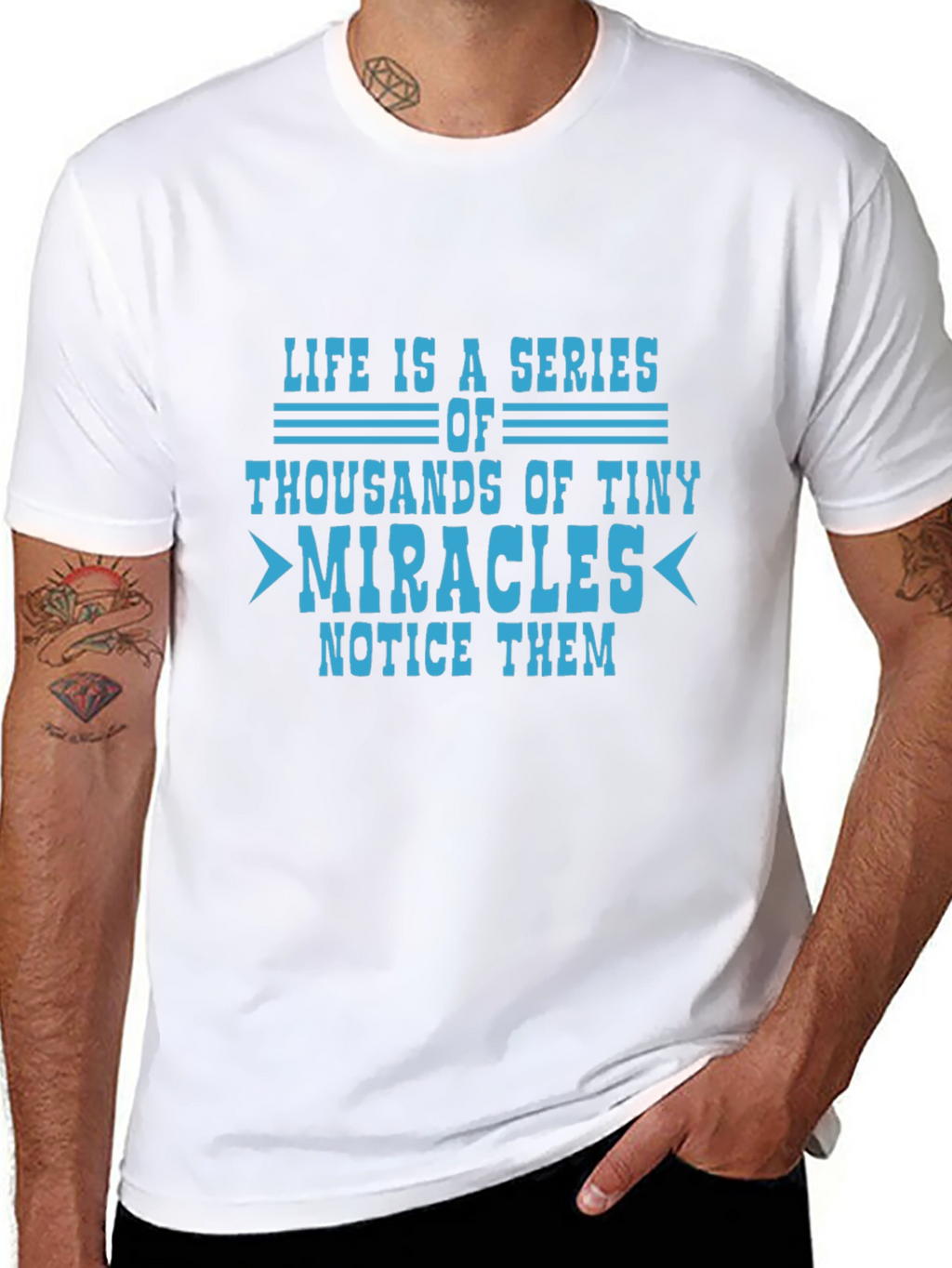 Life Is A Series Of Miracles Graphic T-Shirt
