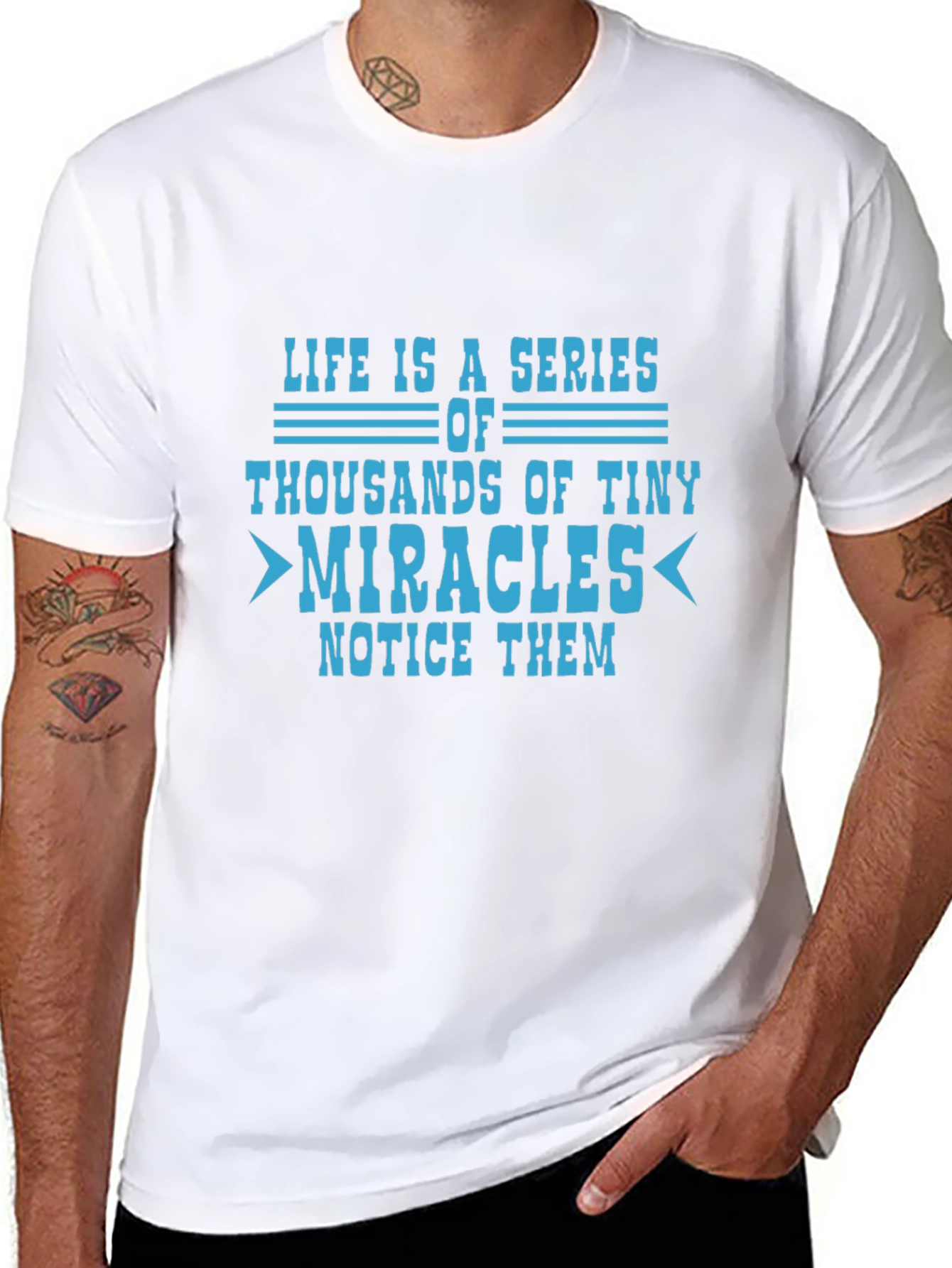 Life Is A Series Of Miracles Graphic T-Shirt