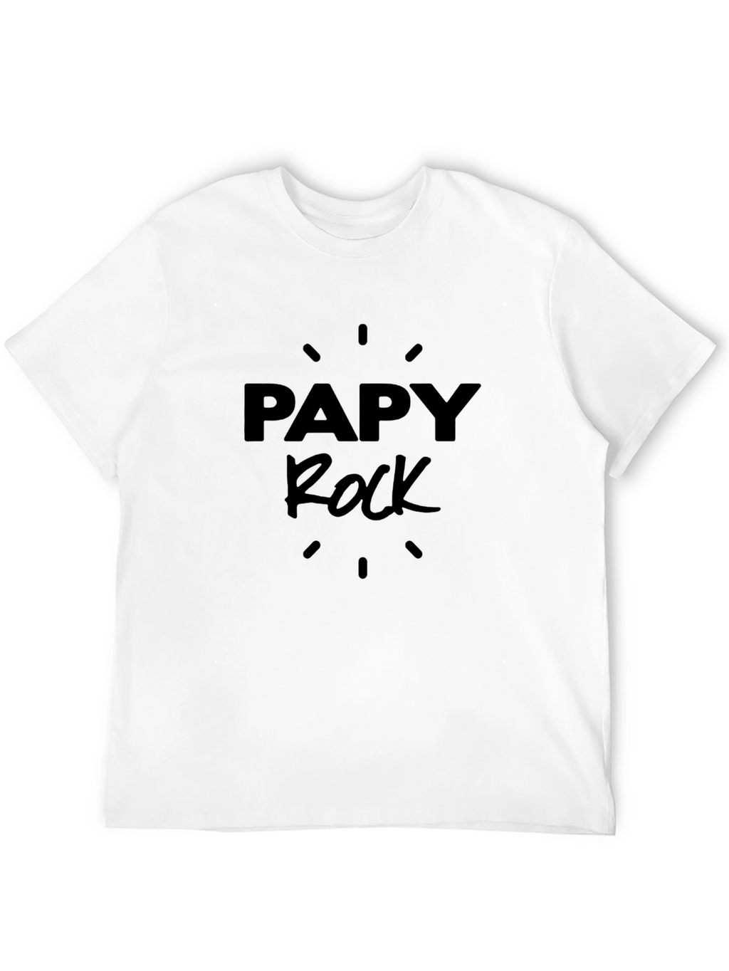 PAPY Rock Graphic Black T-Shirt
