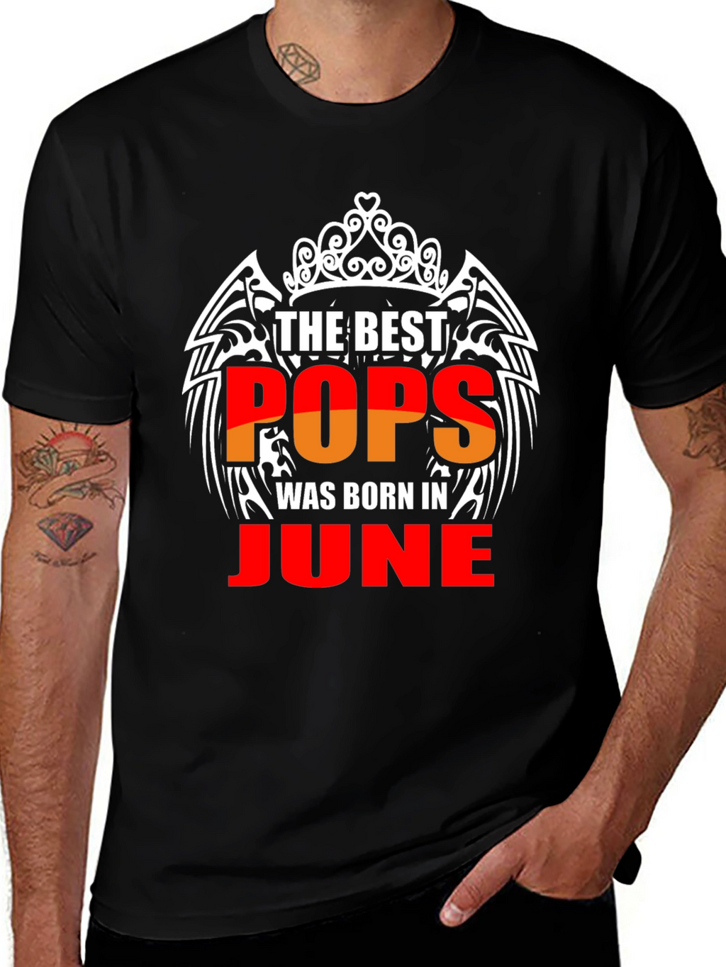 The Best Pops Born in June T-Shirt