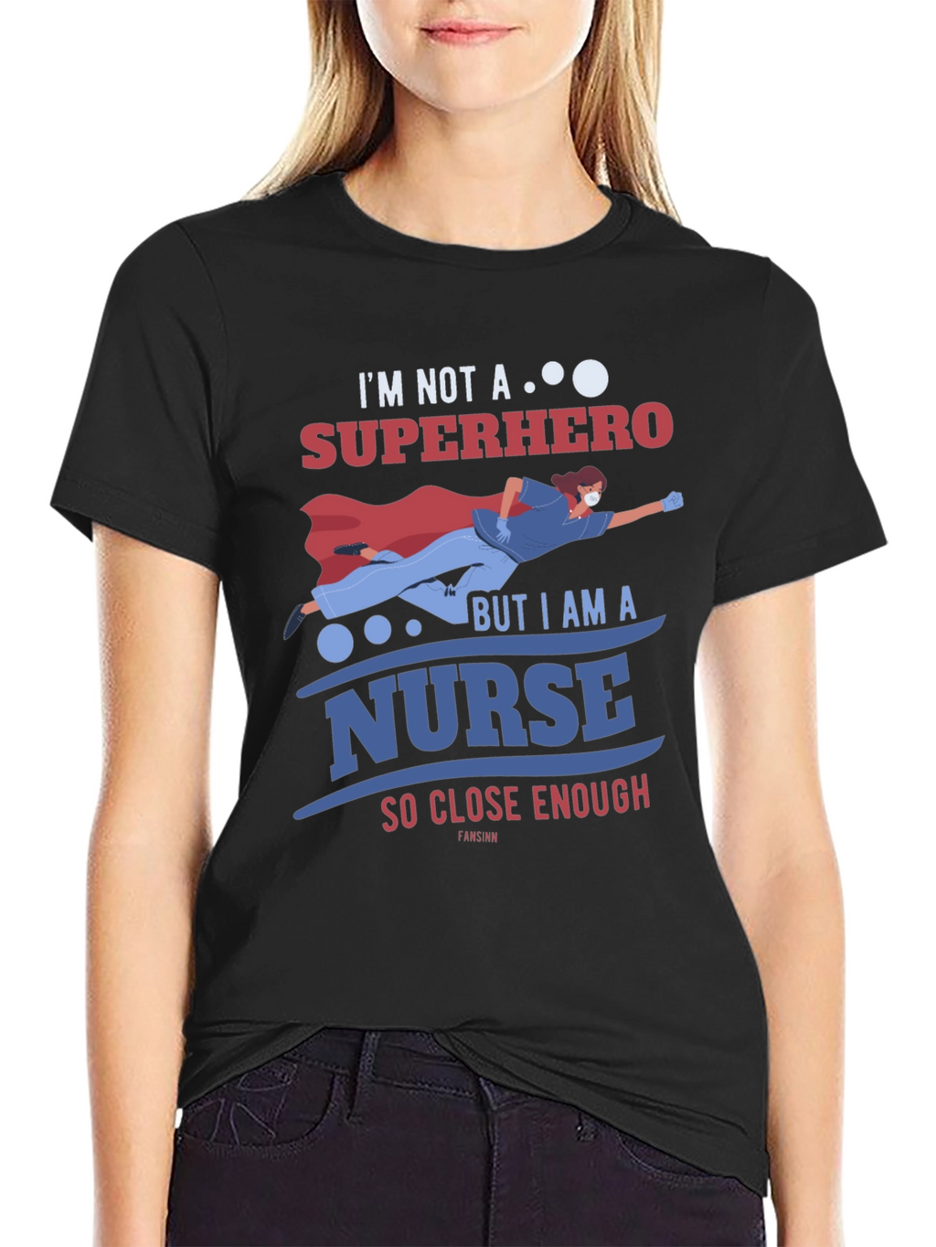 Nurse Superhero T-Shirt - Essential Worker Appreciation Tee