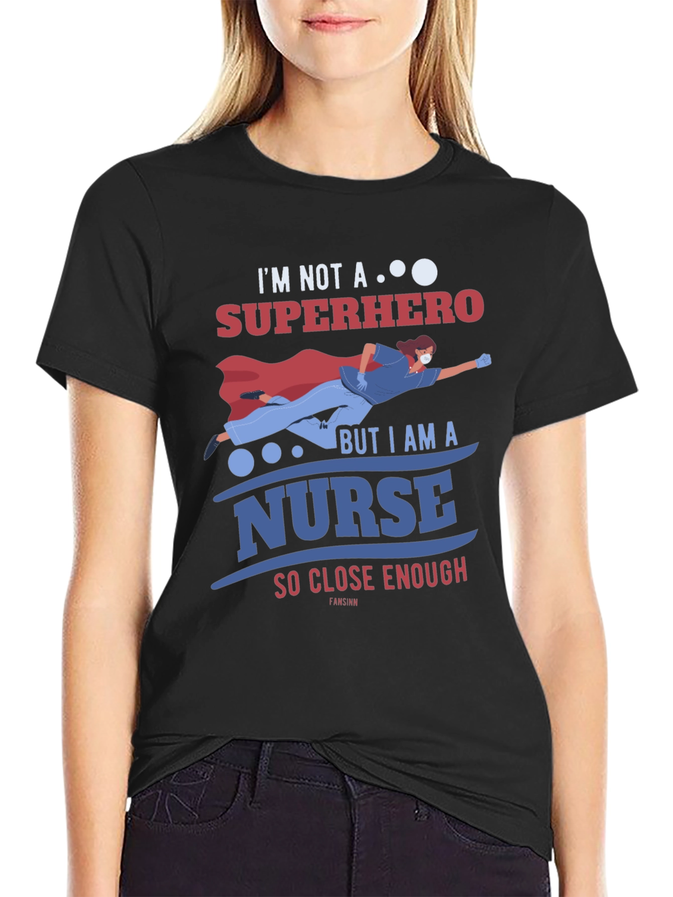 Nurse Superhero T-Shirt - Essential Worker Appreciation Tee