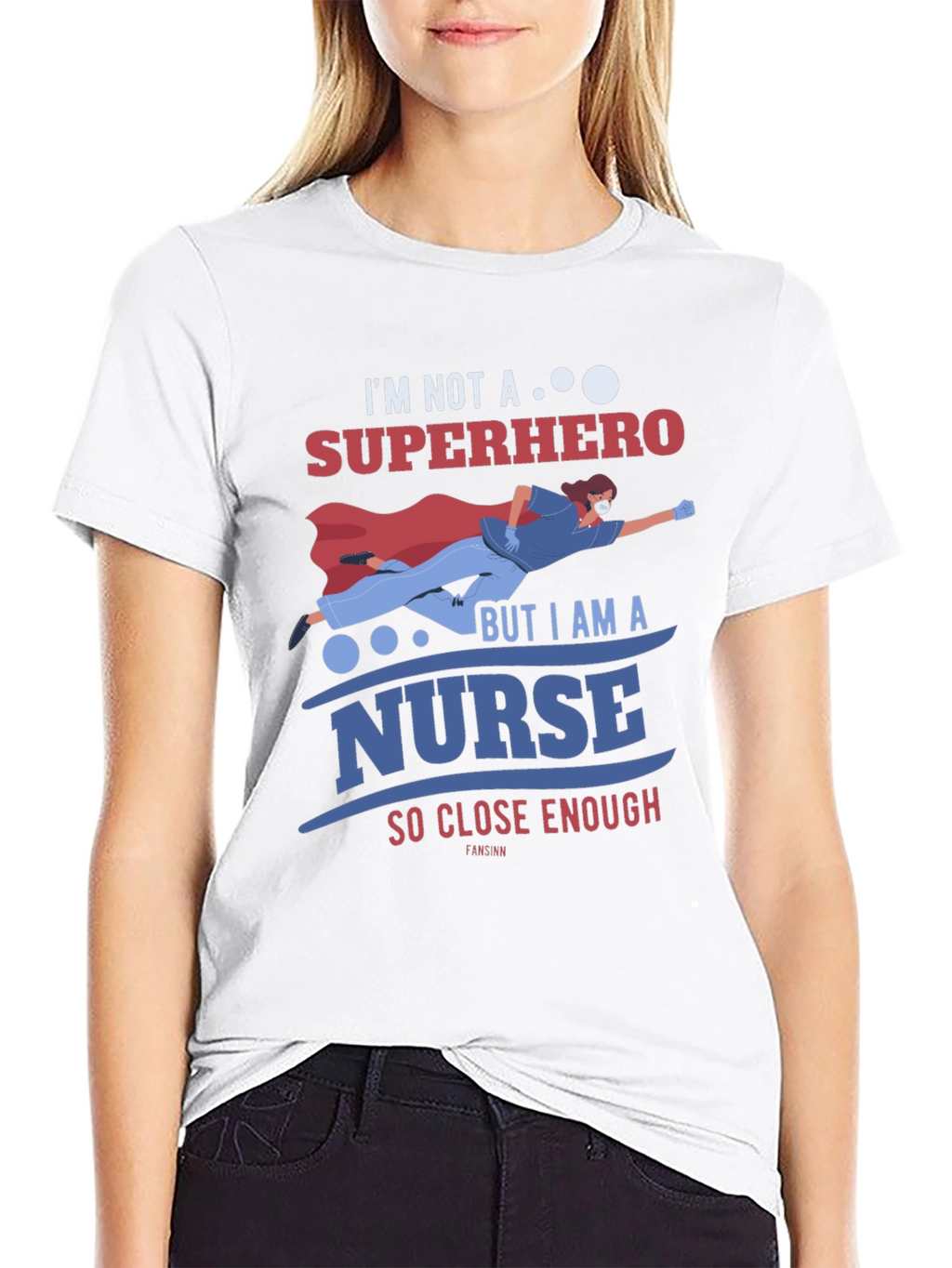 Nurse Superhero T-Shirt - Essential Worker Appreciation Tee