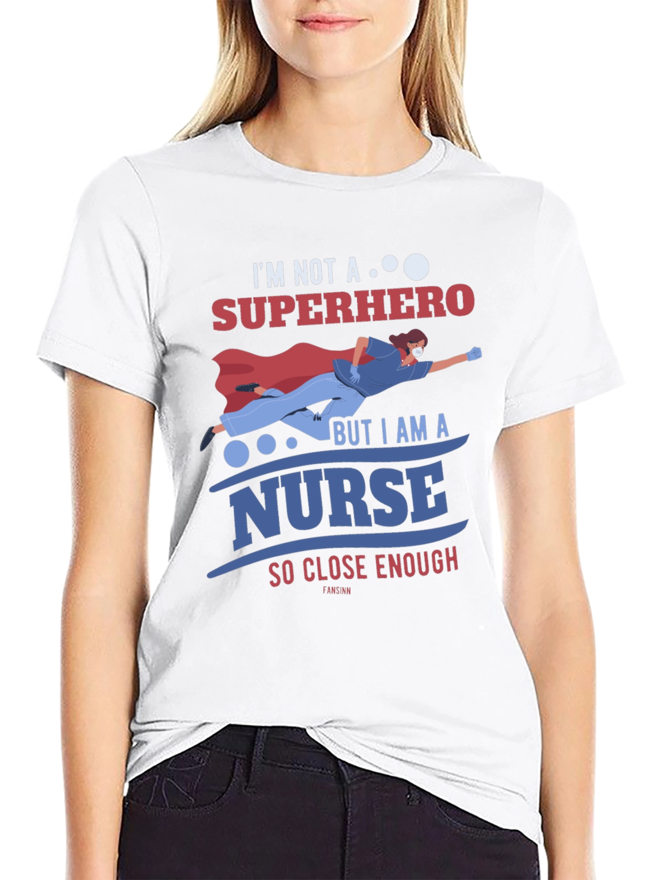 Nurse Superhero T-Shirt - Essential Worker Appreciation Tee
