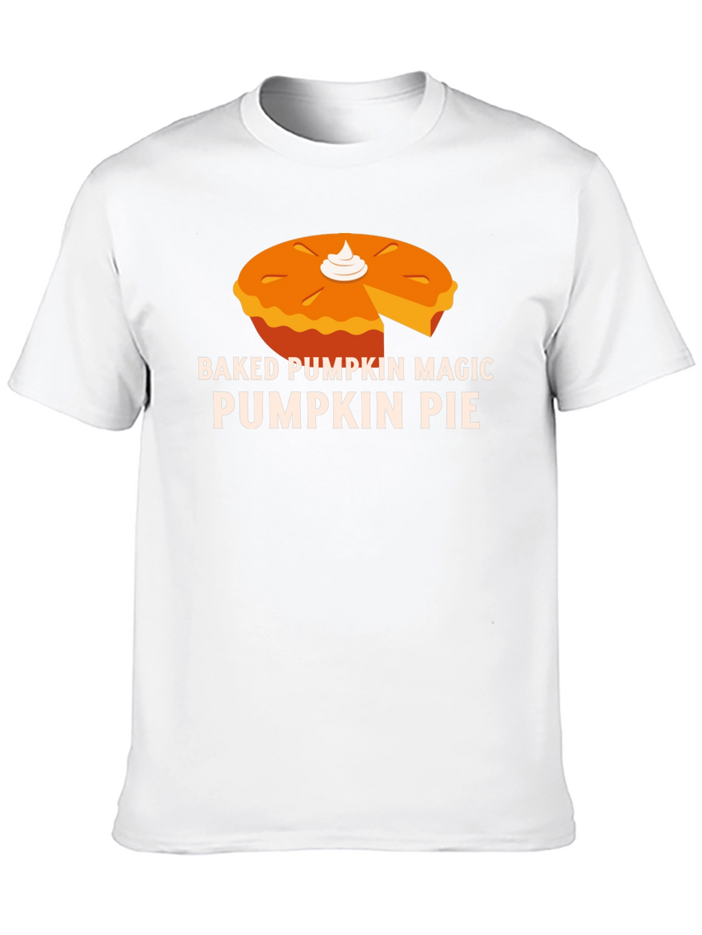 Baked Pumpkin Magic Pie Graphic T-Shirt