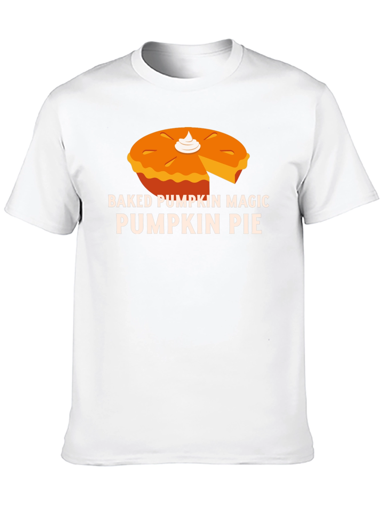 Baked Pumpkin Magic Pie Graphic T-Shirt