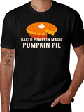 Baked Pumpkin Magic Pie Graphic T-Shirt