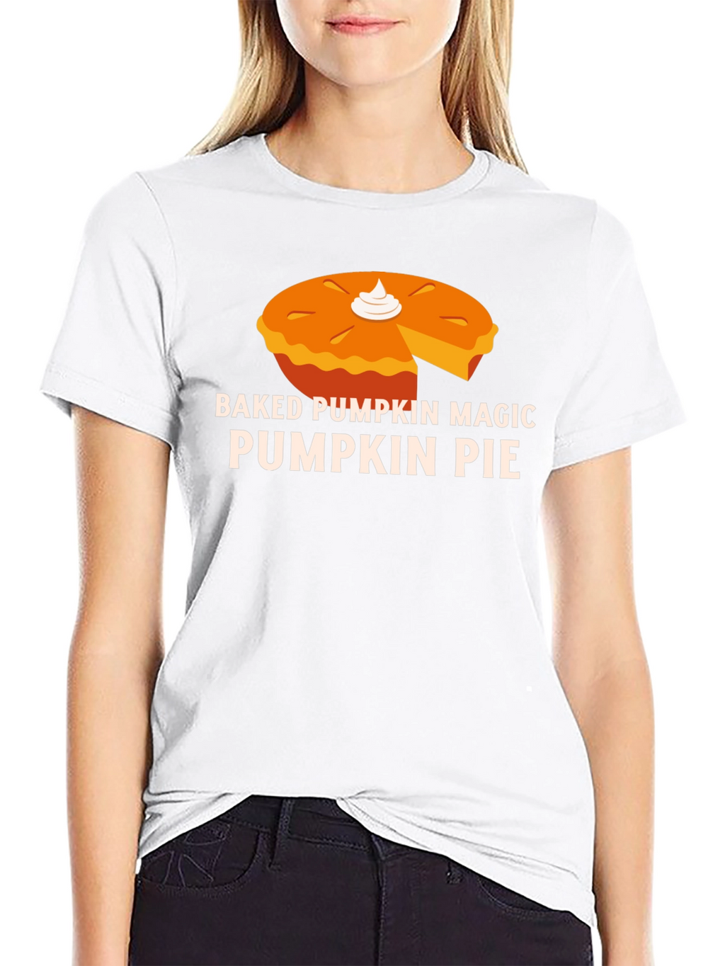 Baked Pumpkin Magic Pie Graphic T-Shirt