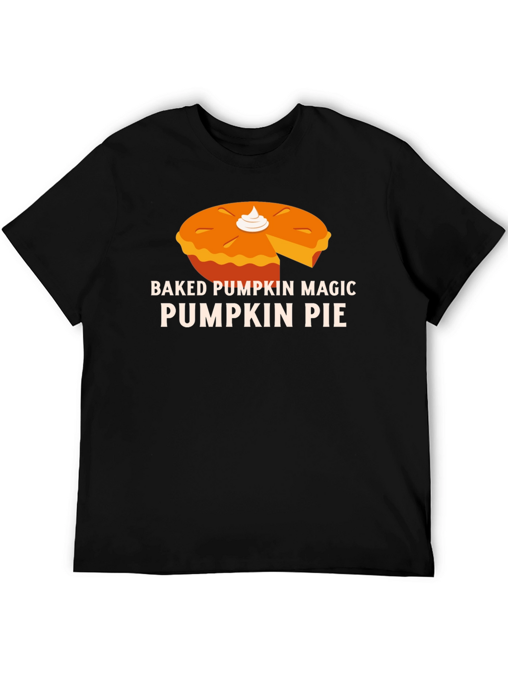 Baked Pumpkin Magic Pie Graphic T-Shirt