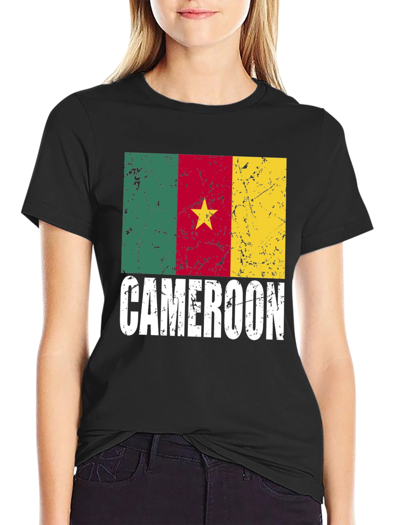 Cameroon Flag T-Shirt - Patriotic Design