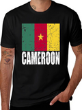 Cameroon Flag T-Shirt - Patriotic Design