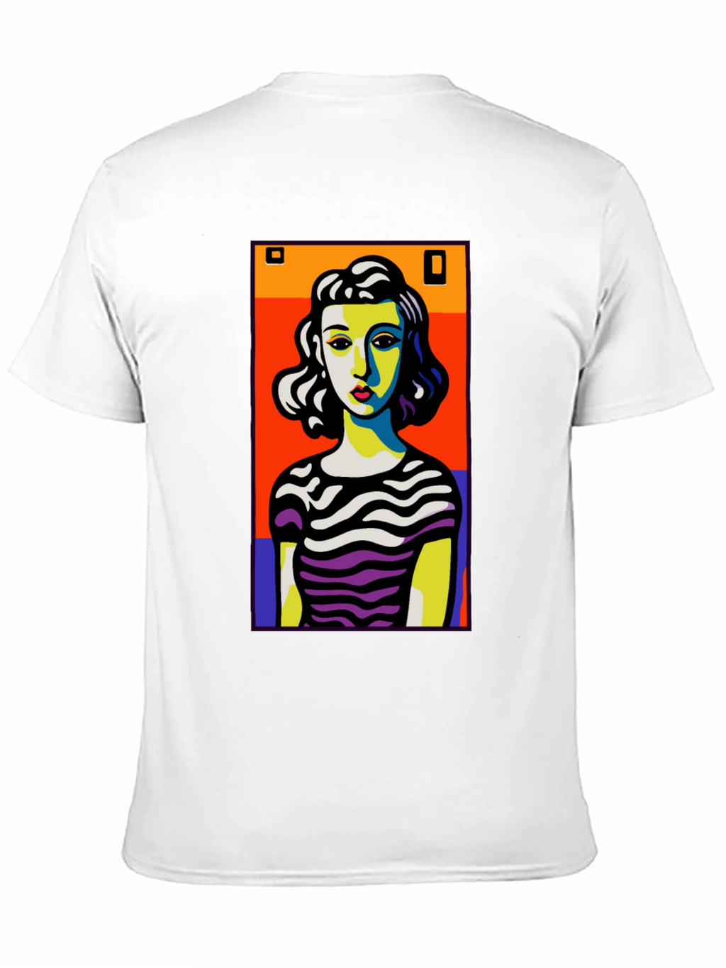 Pop Art Woman Graphic T-Shirt