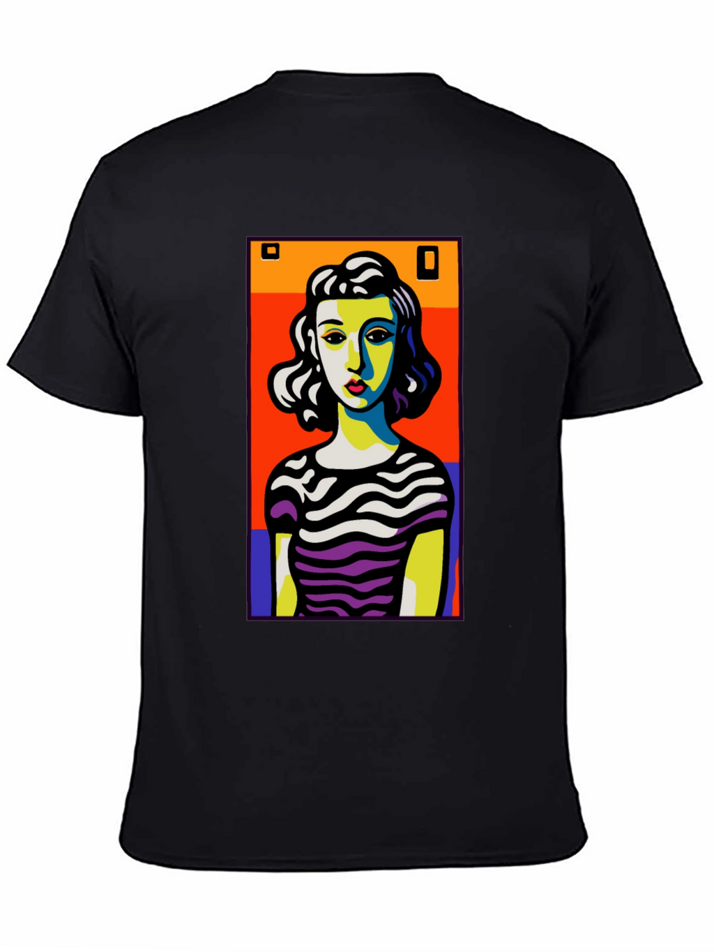 Pop Art Woman Graphic T-Shirt
