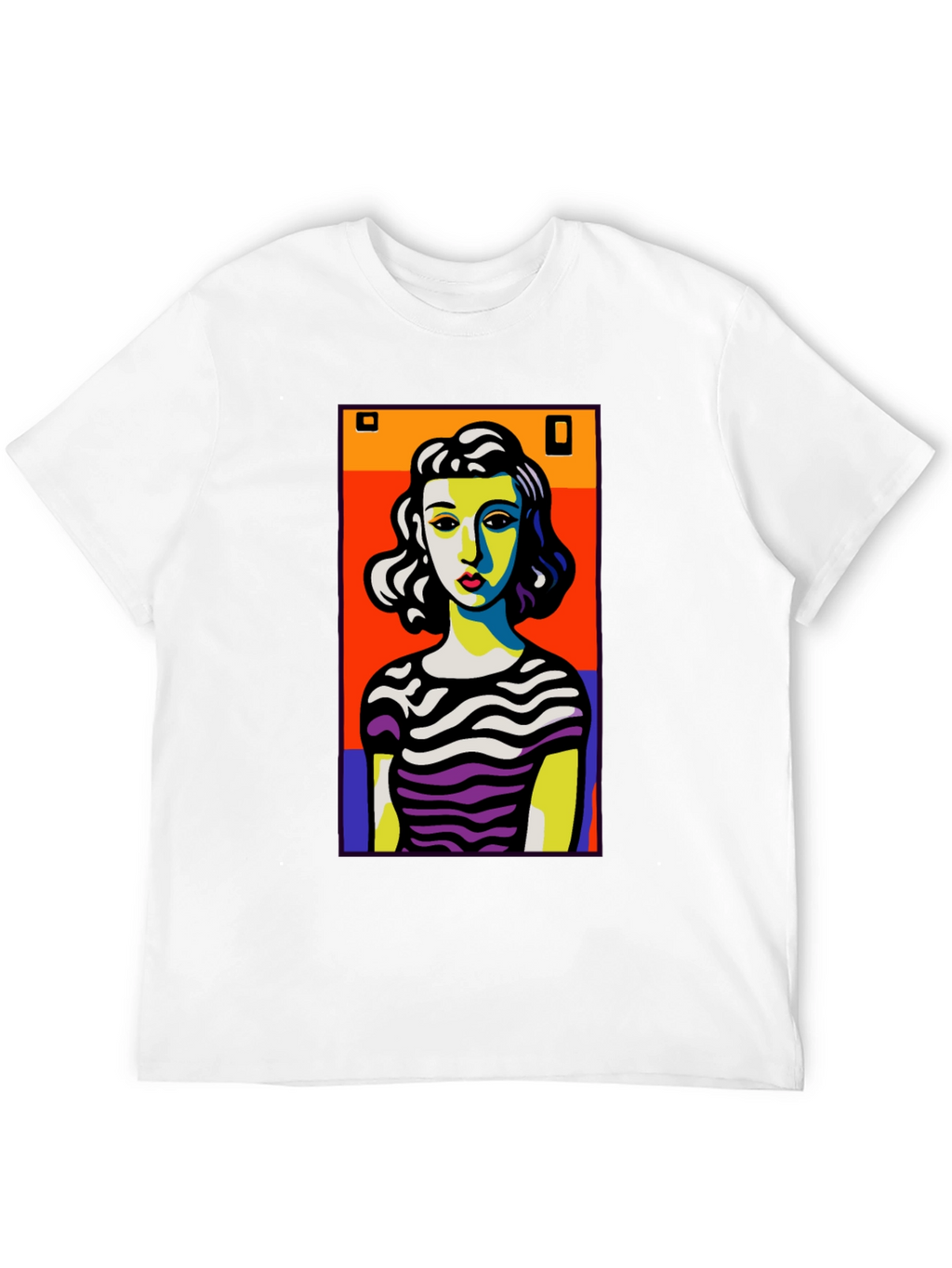 Pop Art Woman Graphic T-Shirt