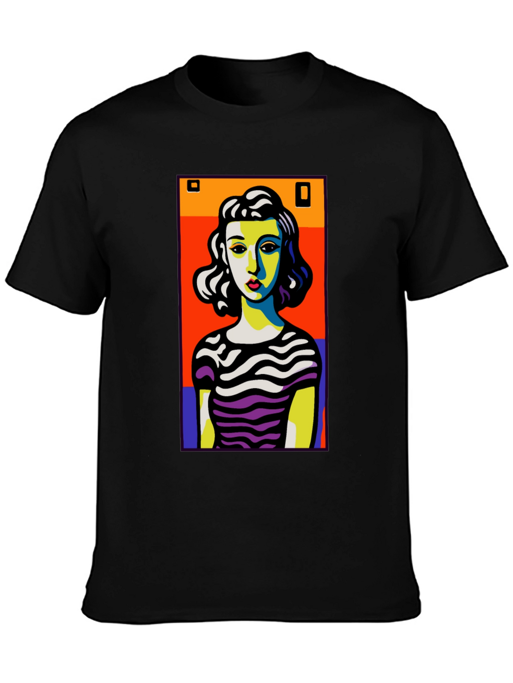 Pop Art Woman Graphic T-Shirt