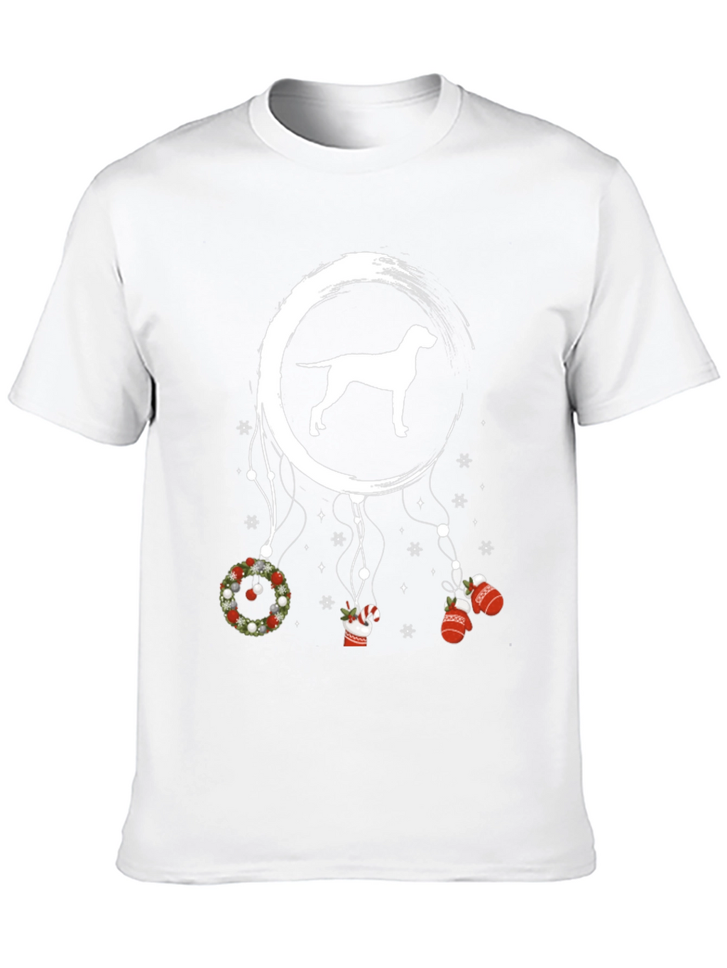 Christmas Dog Dreamcatcher T-Shirt