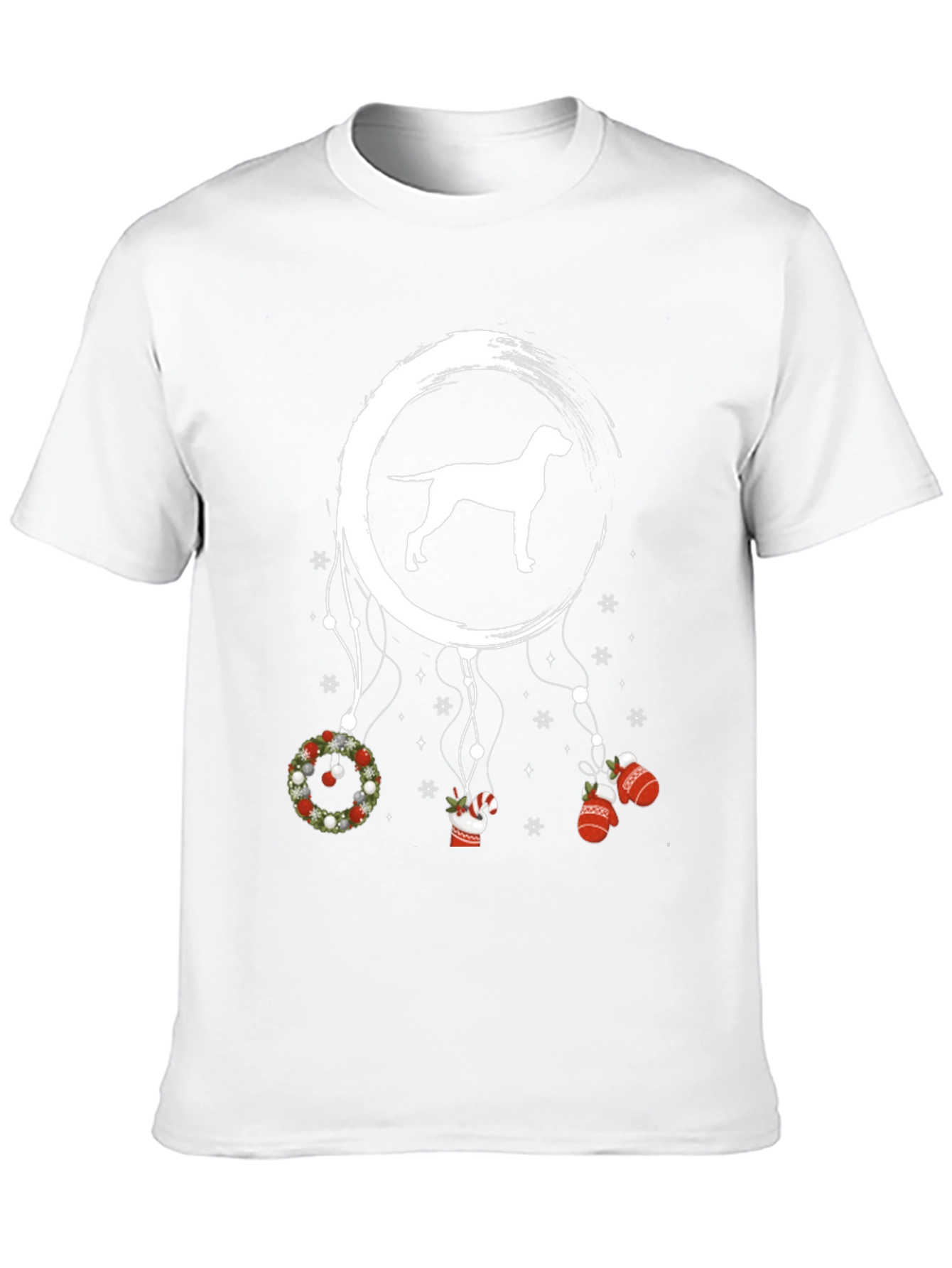 Christmas Dog Dreamcatcher T-Shirt