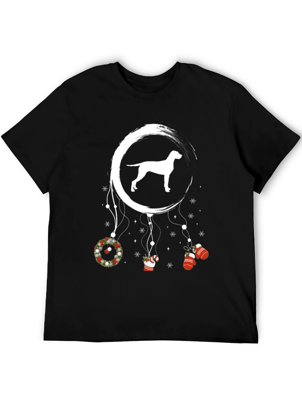 Christmas Dog Dreamcatcher T-Shirt