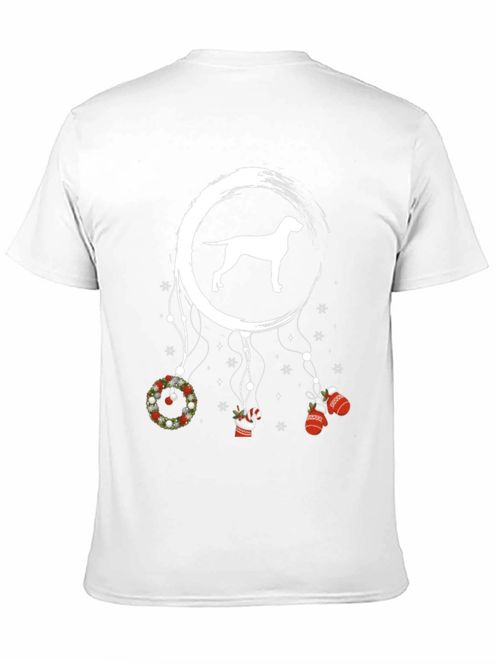 Christmas Dog Dreamcatcher T-Shirt