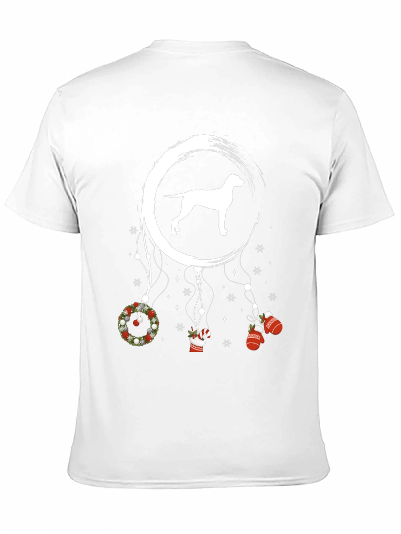 Christmas Dog Dreamcatcher T-Shirt