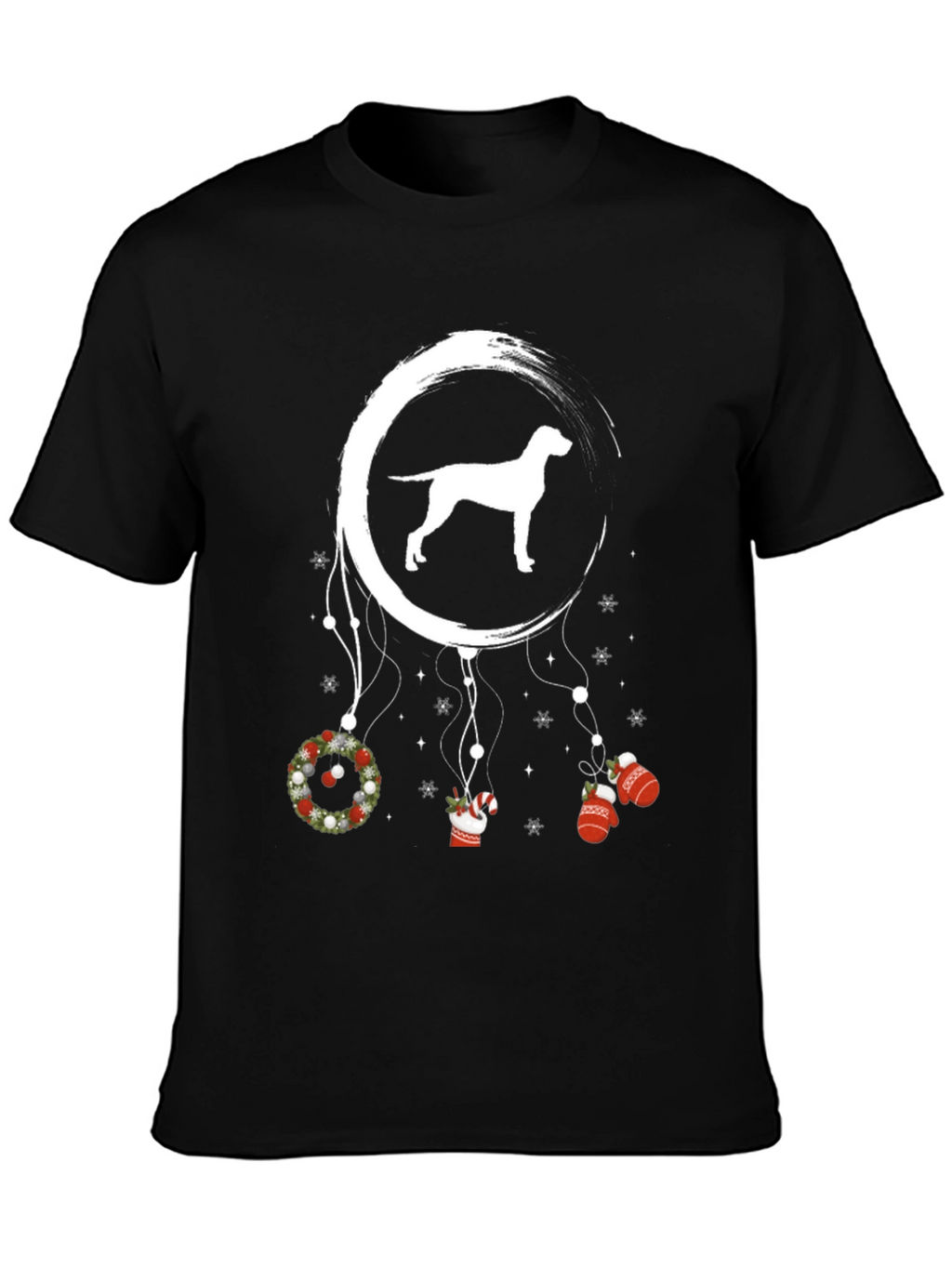 Christmas Dog Dreamcatcher T-Shirt