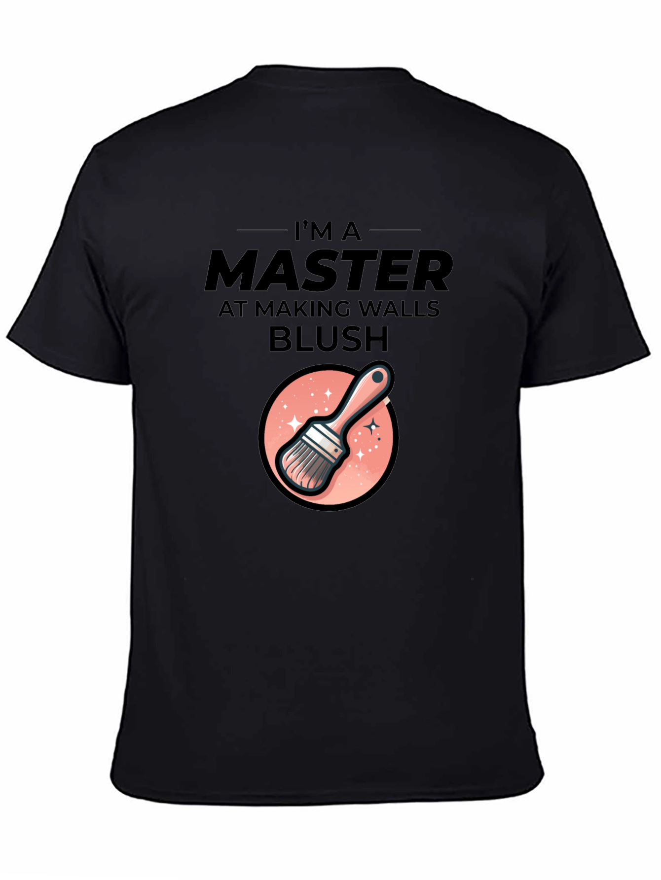 Master At Making Walls Blush Graphic T-Shirt