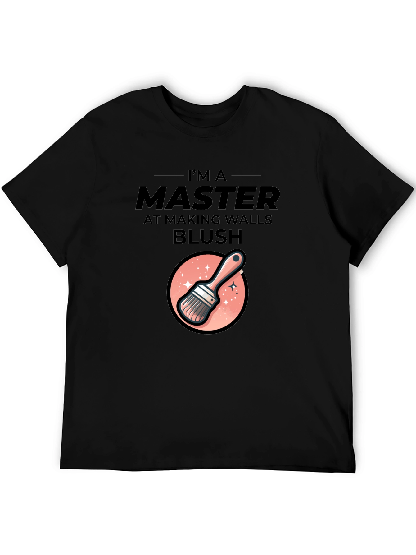 Master At Making Walls Blush Graphic T-Shirt
