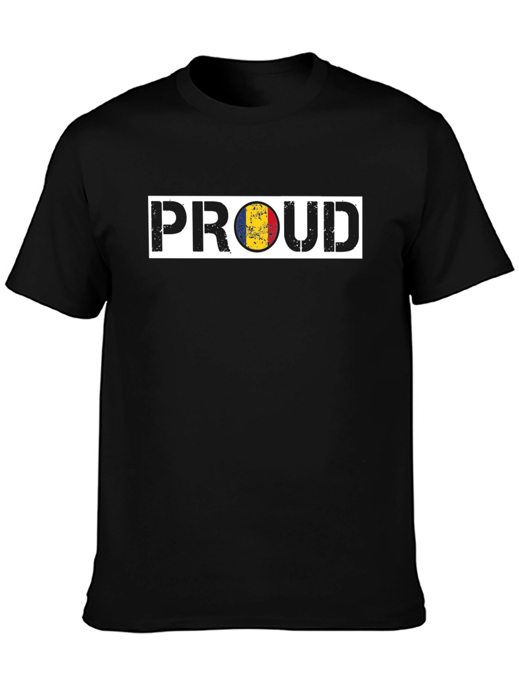 Proud Romania Flag Graphic T-Shirt