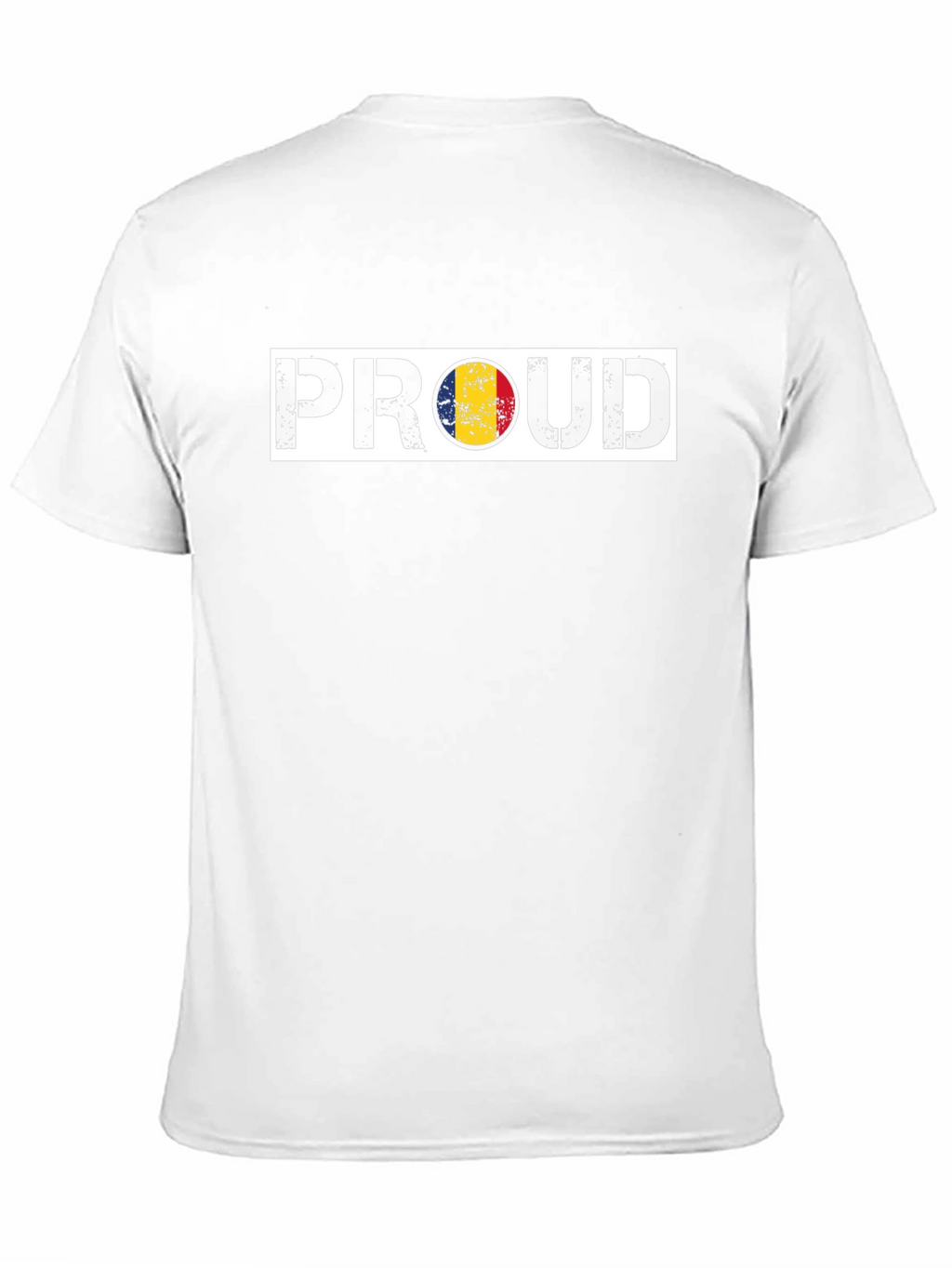 Proud Romania Flag Graphic T-Shirt