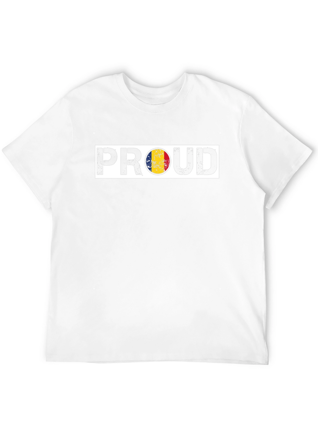 Proud Romania Flag Graphic T-Shirt