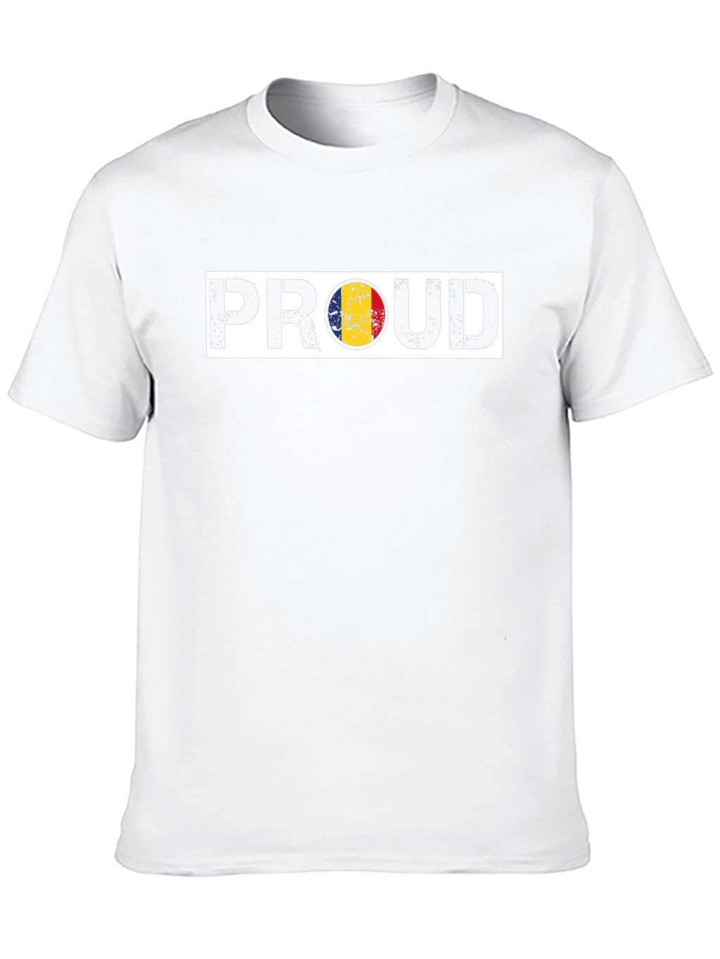 Proud Romania Flag Graphic T-Shirt