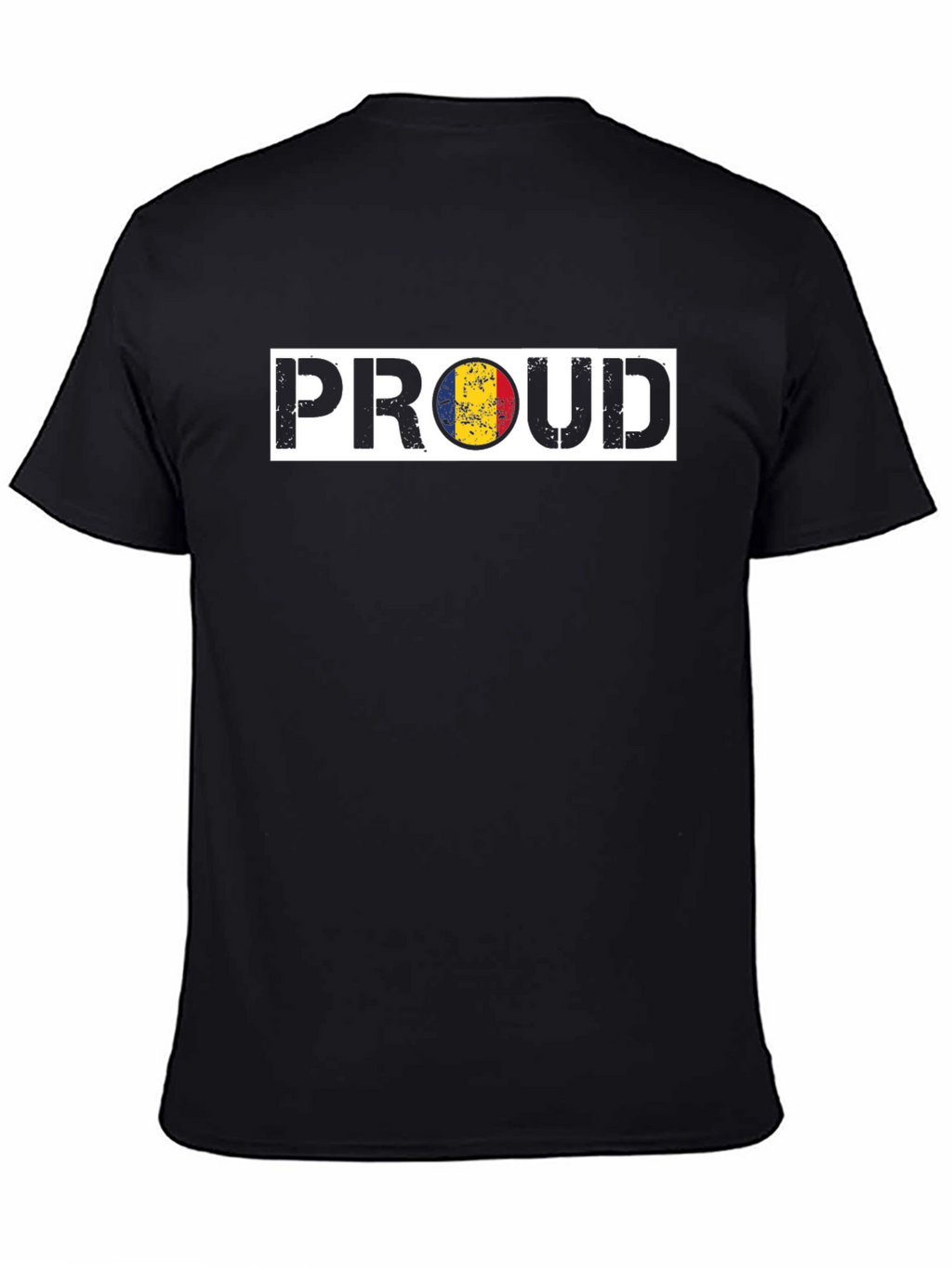 Proud Romania Flag Graphic T-Shirt