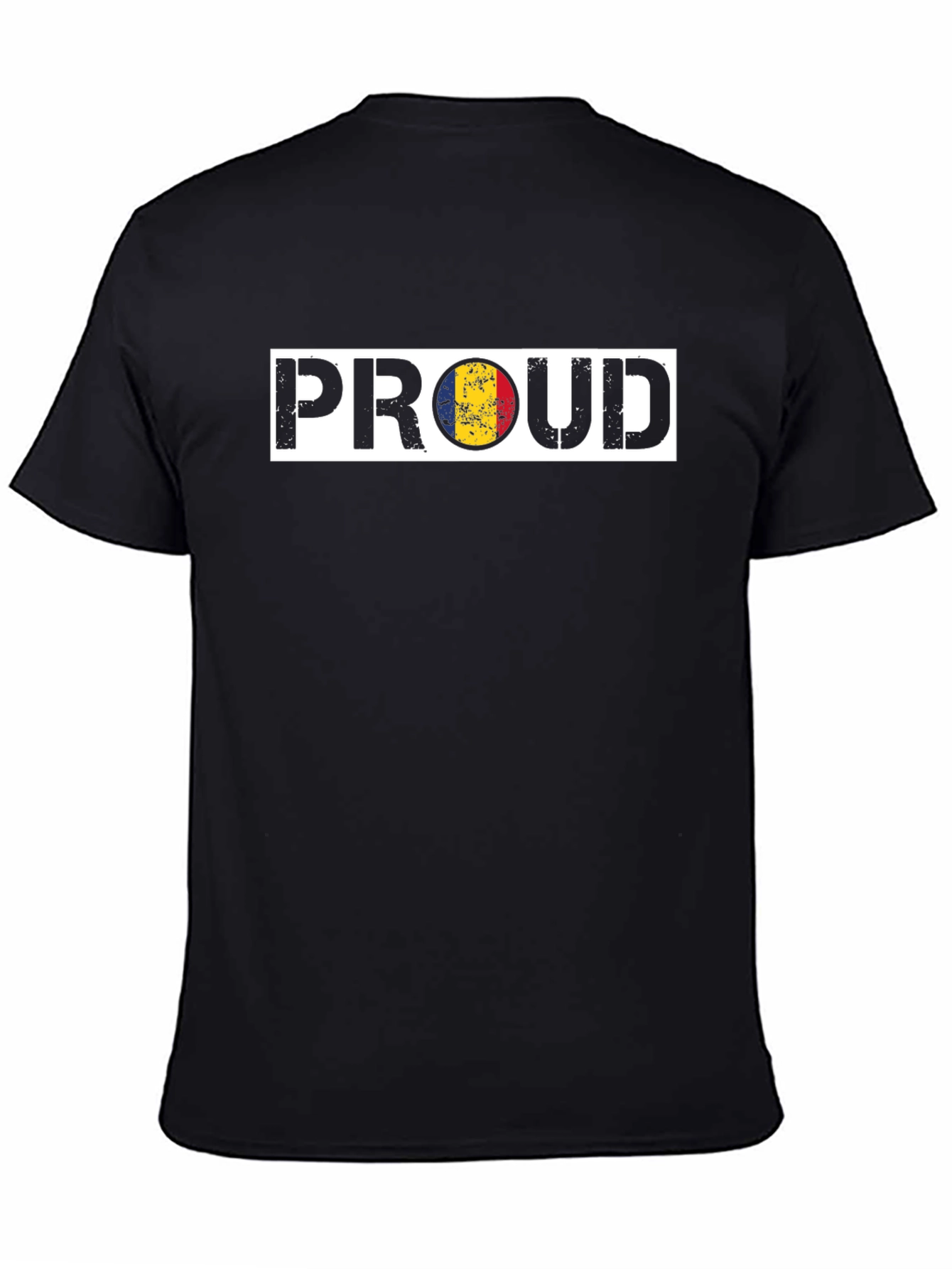Proud Romania Flag Graphic T-Shirt