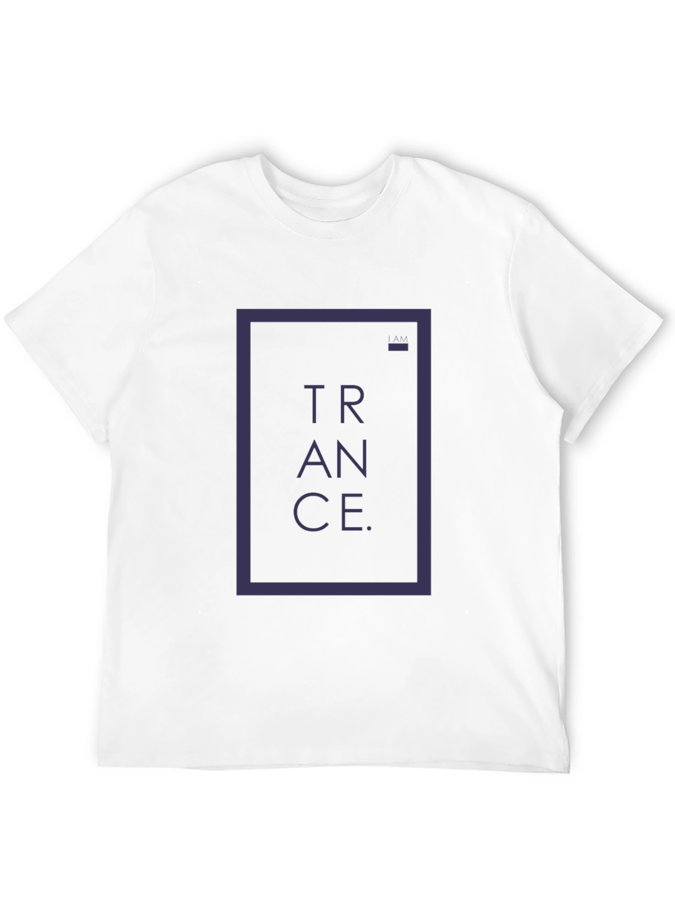 Trance Graphic Print Black T-Shirt