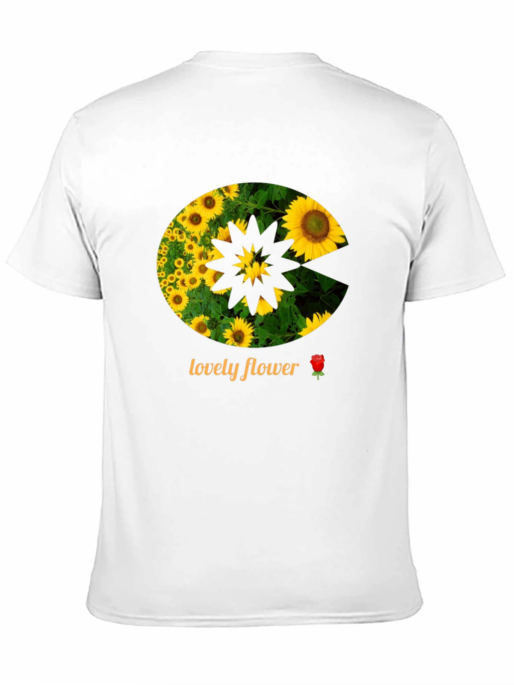 Sunflower Pac-Man Graphic Tee - Black