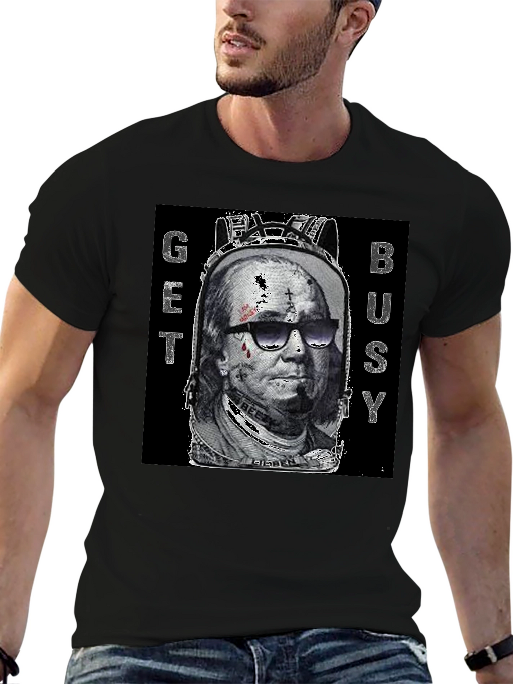 Get Busy Graphic T-Shirt