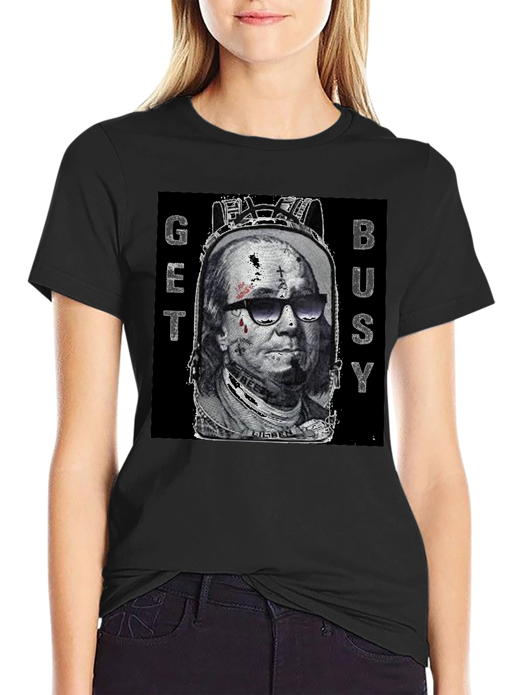 Get Busy Graphic T-Shirt