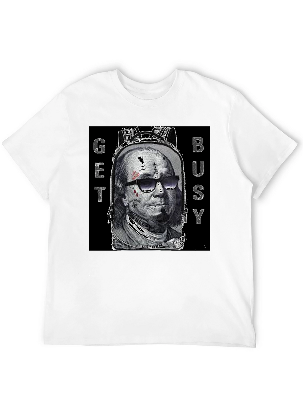 Get Busy Graphic T-Shirt