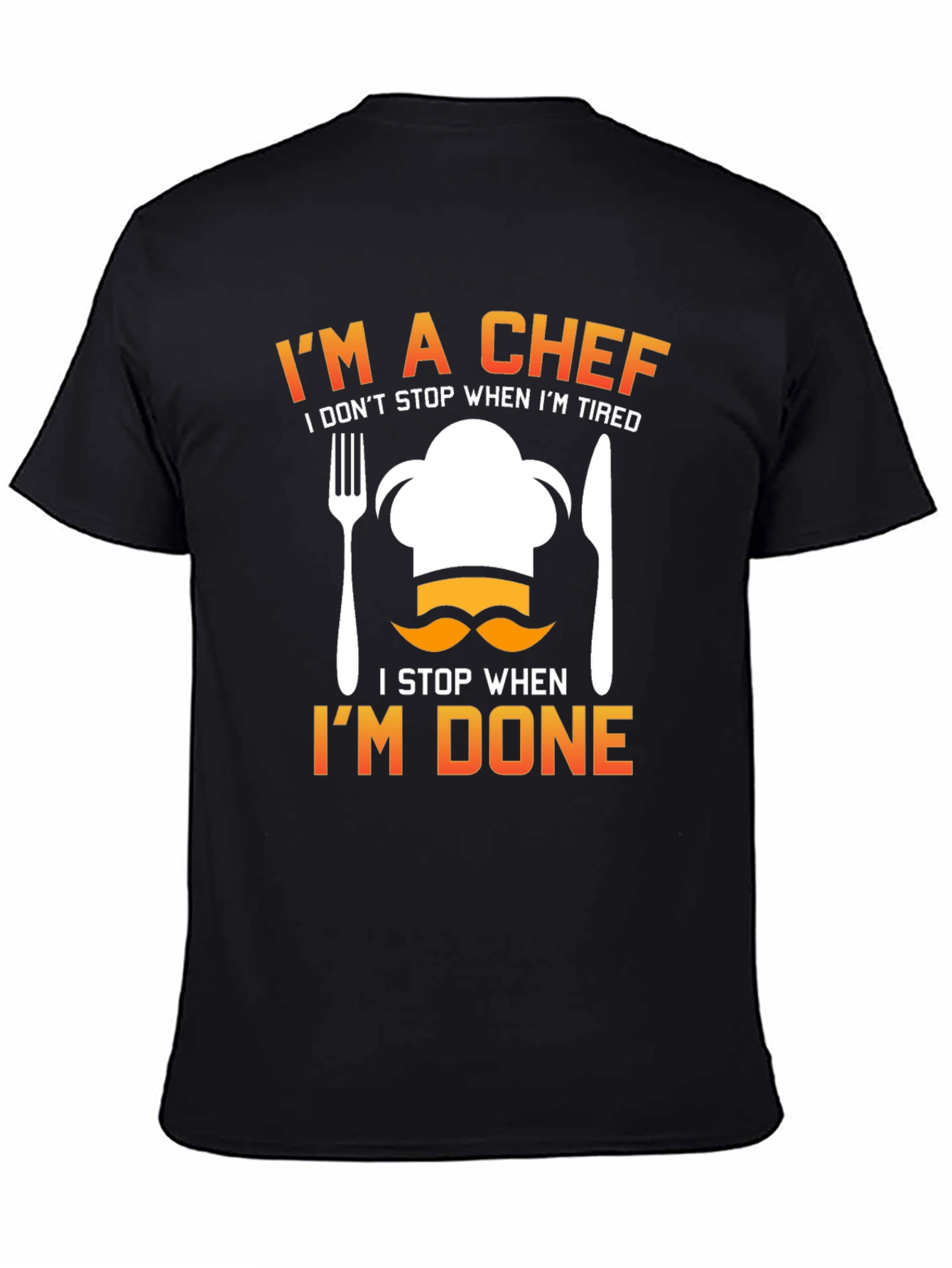 Im a Chef T-Shirt Funny Chef Hat Cook Top