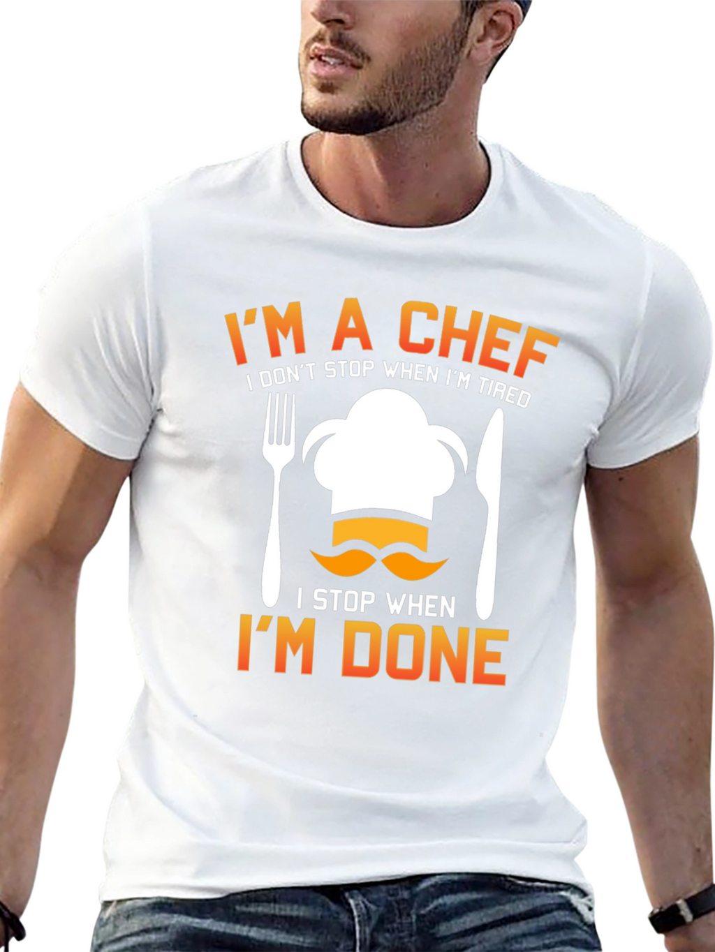 Im a Chef T-Shirt Funny Chef Hat Cook Top
