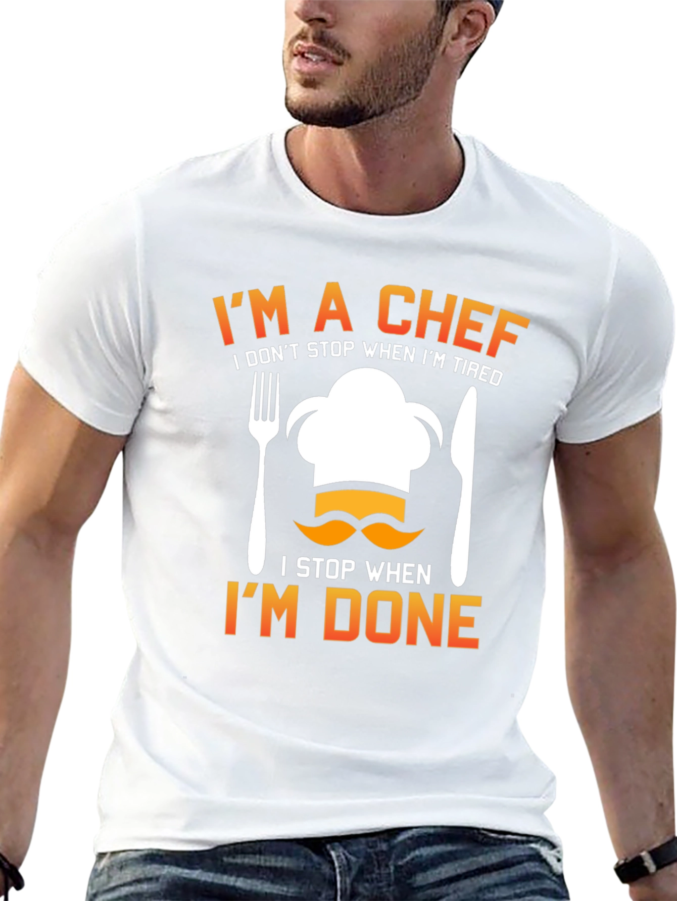 Im a Chef T-Shirt Funny Chef Hat Cook Top