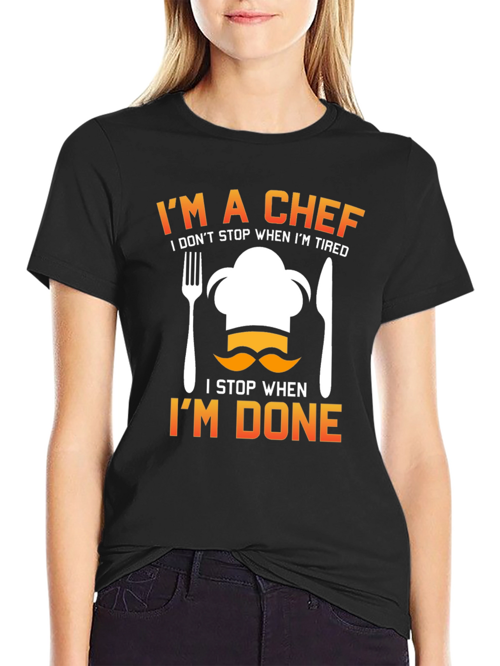 Im a Chef T-Shirt Funny Chef Hat Cook Top