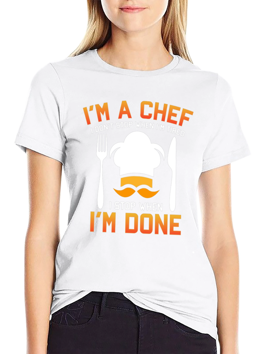 Im a Chef T-Shirt Funny Chef Hat Cook Top