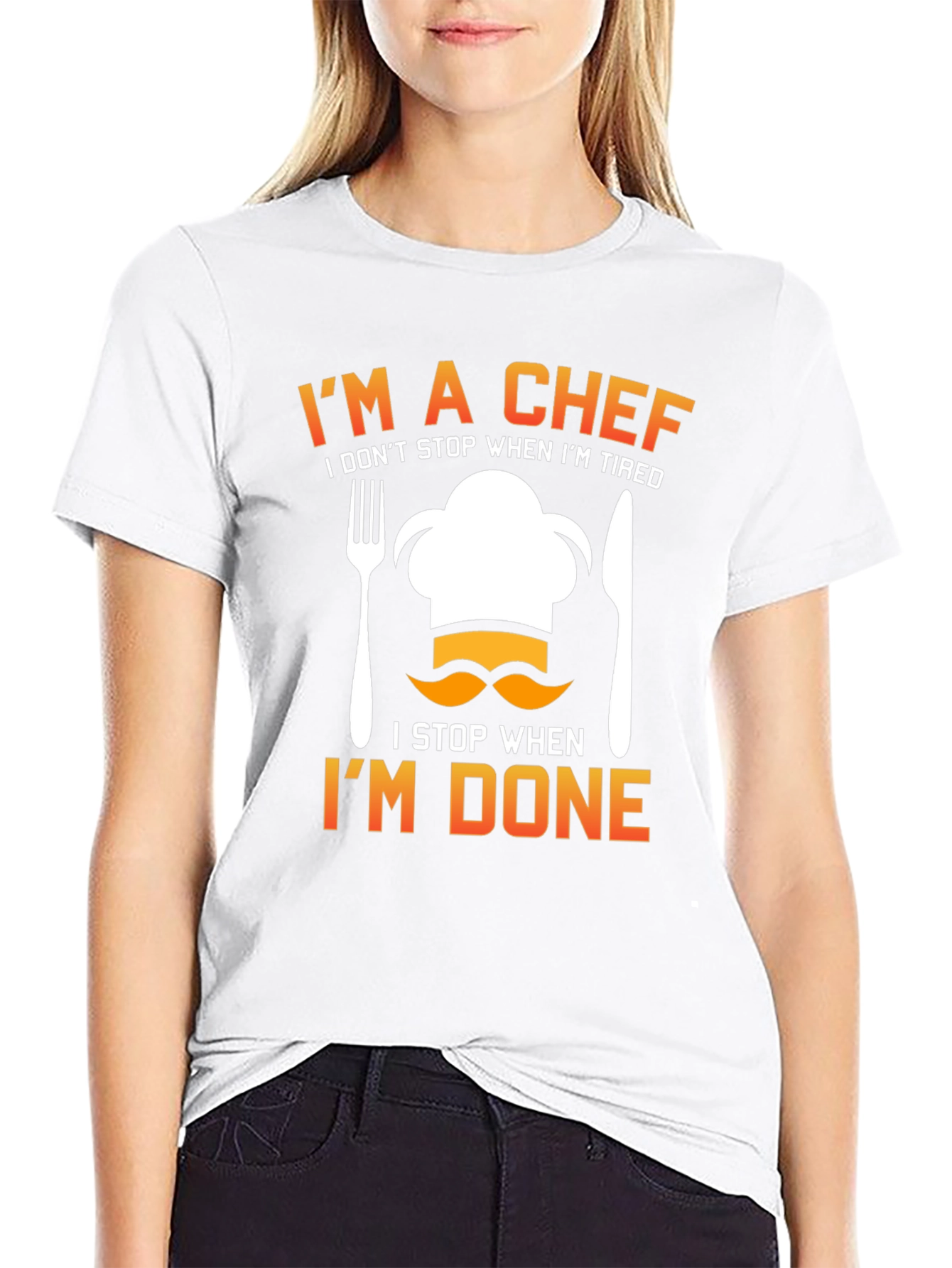Im a Chef T-Shirt Funny Chef Hat Cook Top