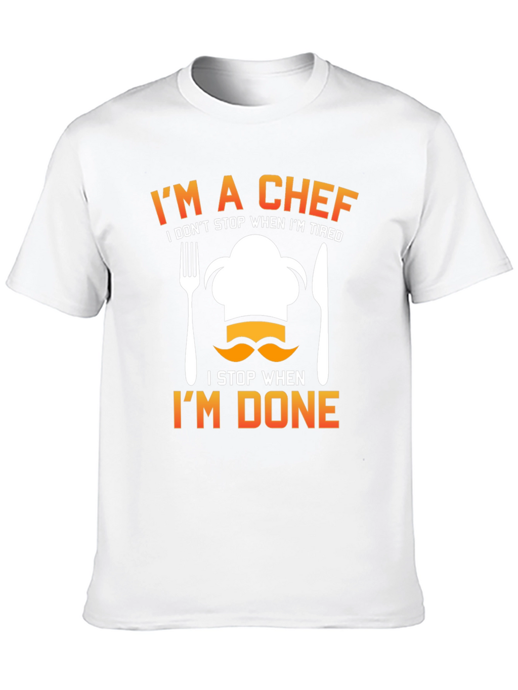 Im a Chef T-Shirt Funny Chef Hat Cook Top