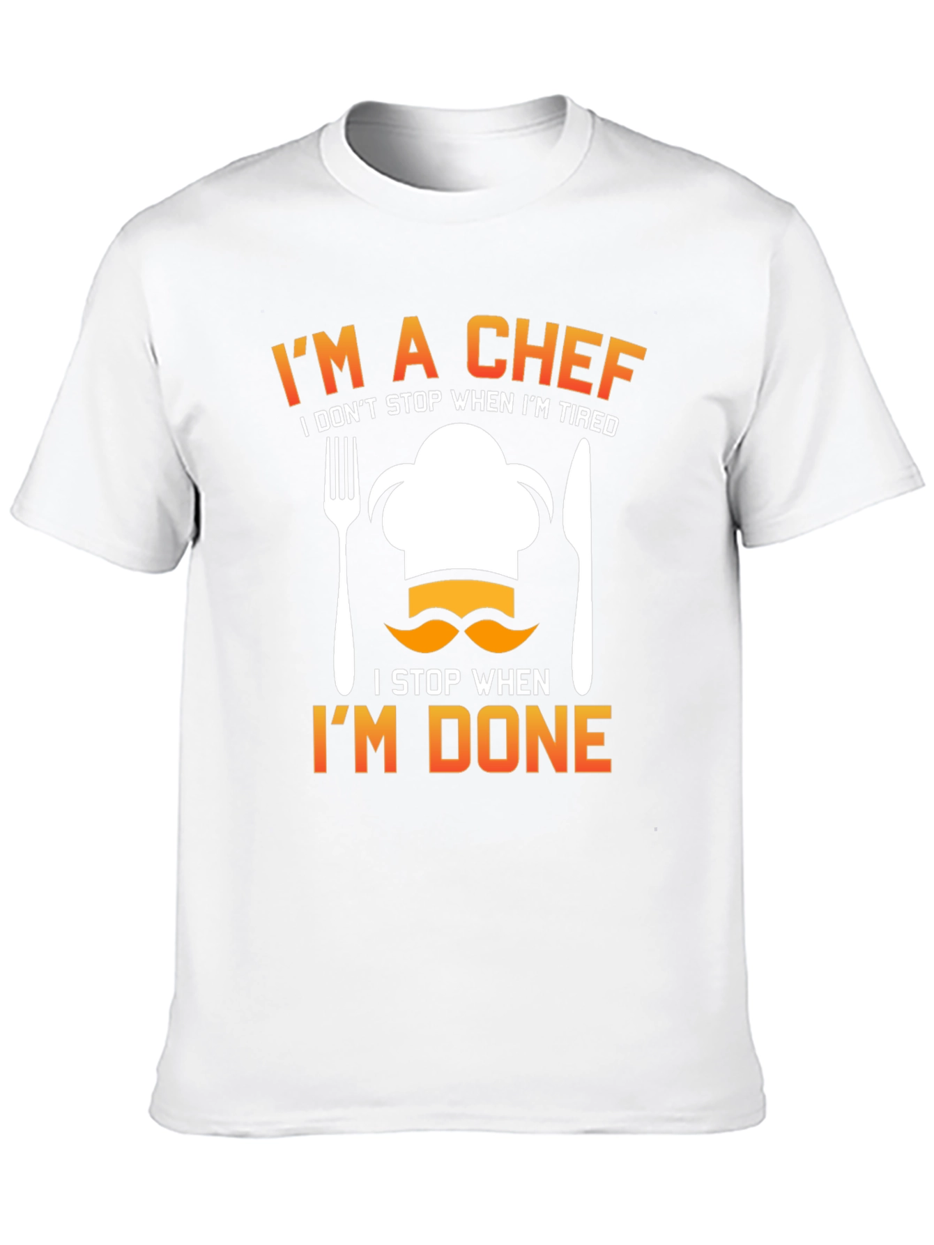 Im a Chef T-Shirt Funny Chef Hat Cook Top