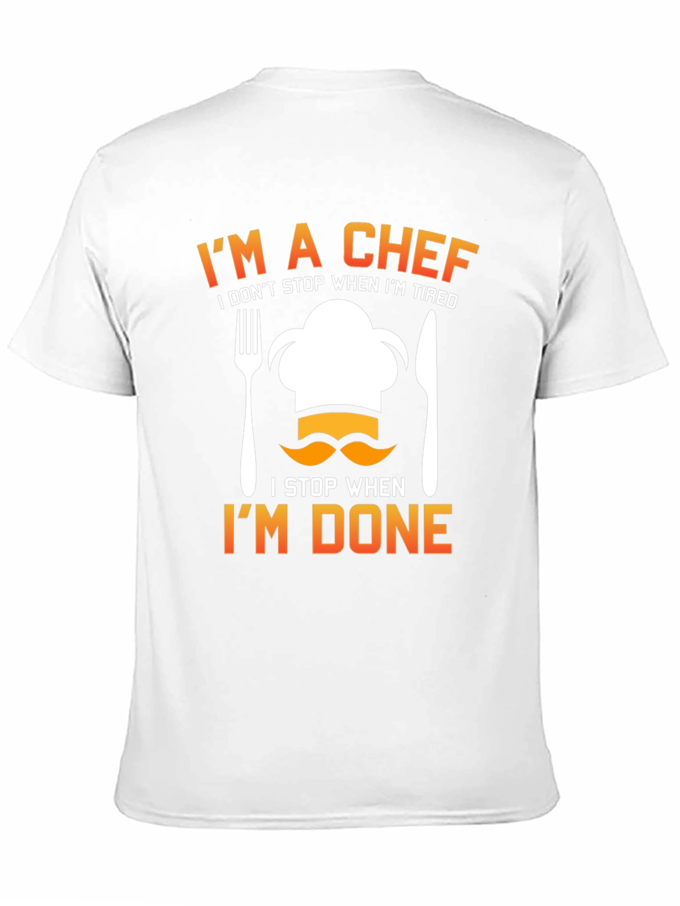 Im a Chef T-Shirt Funny Chef Hat Cook Top
